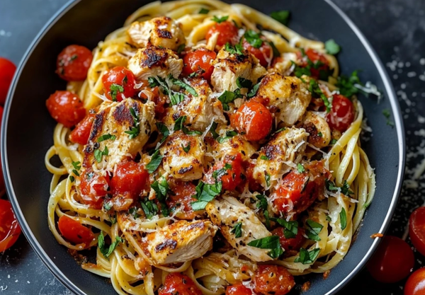 Bruschetta Chicken Pasta