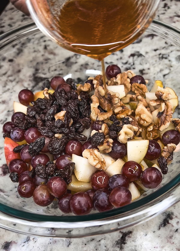 Apple Pie Fruit Salad
