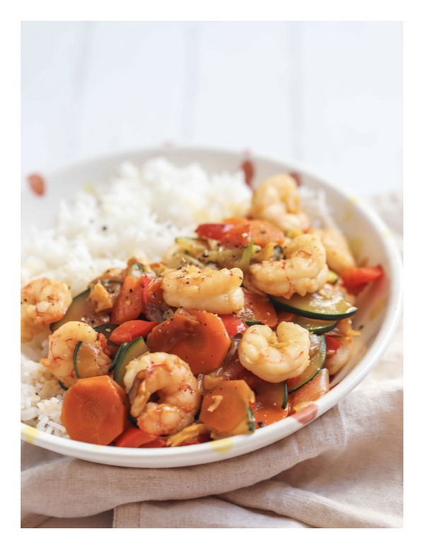 Easy Shrimp Stir Fry