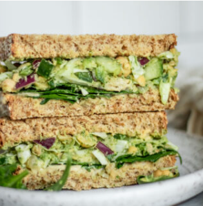 Green Goddess Salad Sandwich
