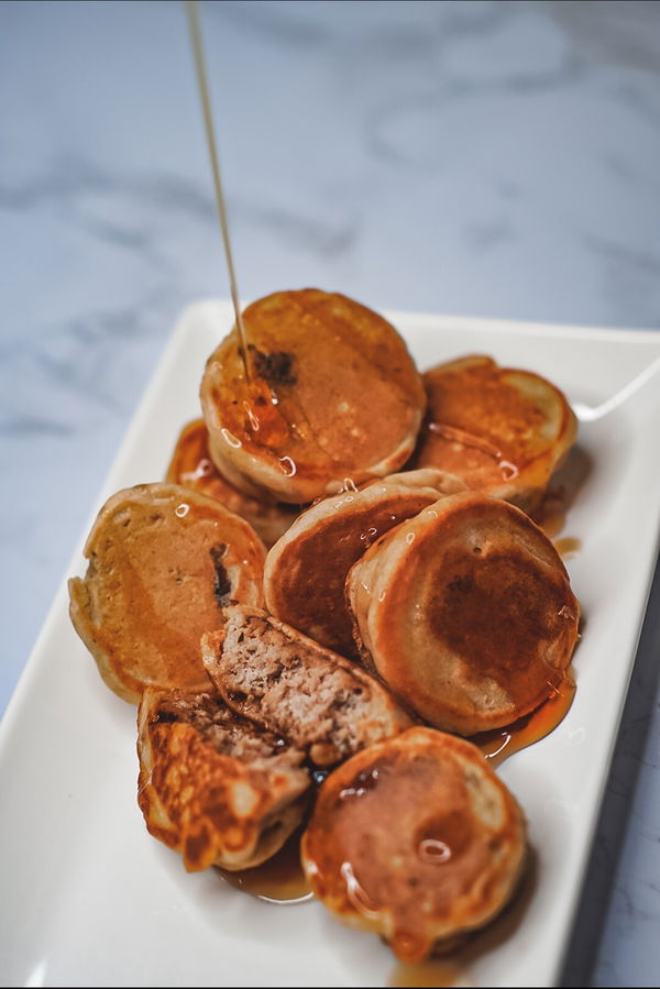 Protein Pancake Sausage Bites