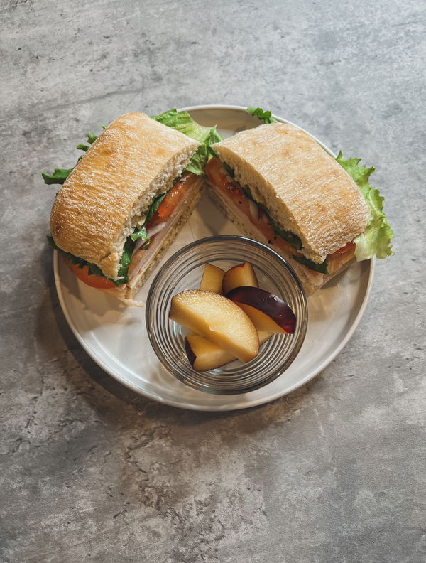 Turkey Ciabatta Sandwich