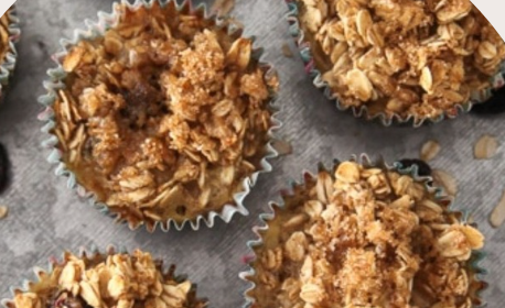 "Oatmeal Cookie" Baked Oatmeal Bites
