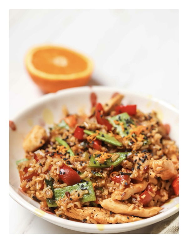 Orange Chicken Stir Fry