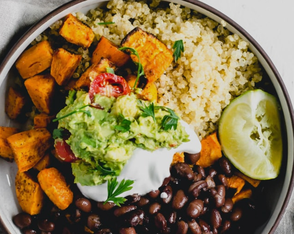 Sweet Potato Burrito Bowl