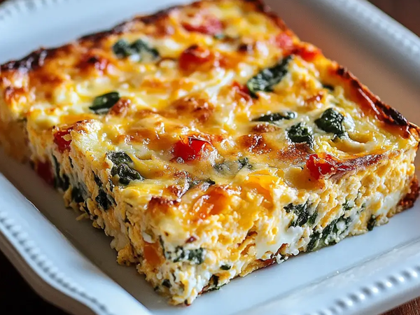 Cottage Cheese Egg Bake