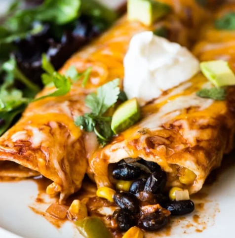 Black Bean Enchiladas