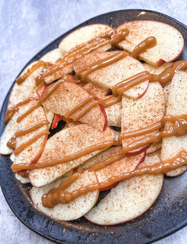 Cinnamon Caramel Apple Nachos