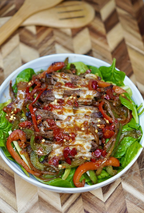 Philly Cheesesteak Salad