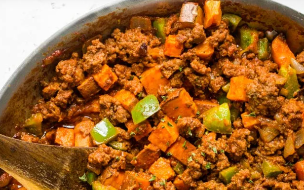 Sweet Potato Sloppy Joe Skillet