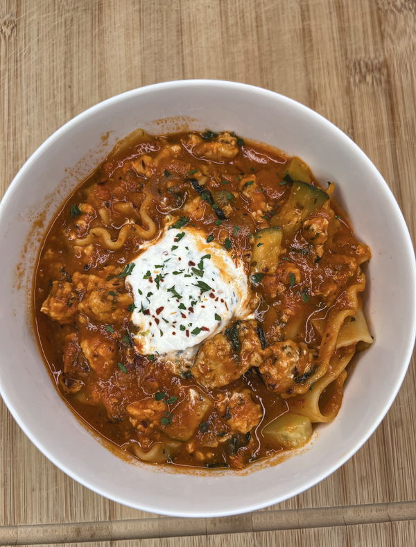 Lasagna Soup