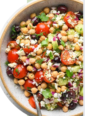 Mediterranean Chickpea Salad