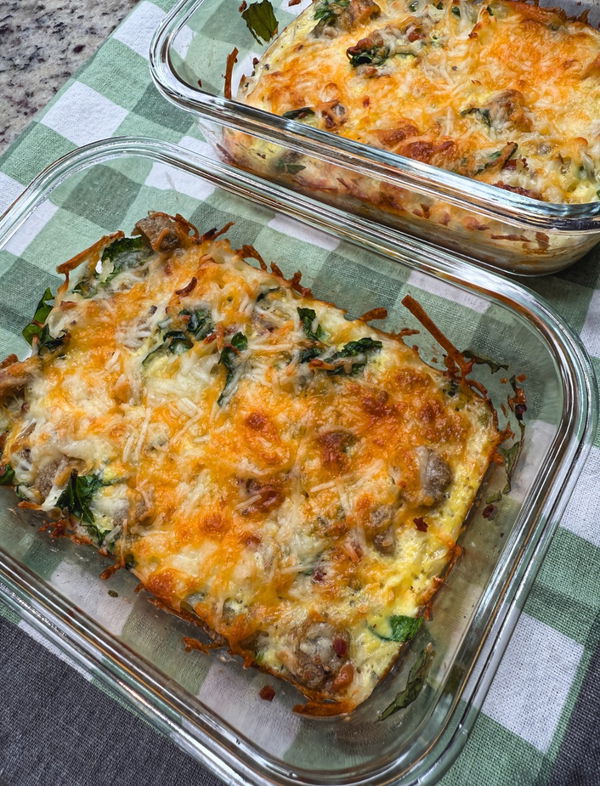High Protein Breakfast Bake