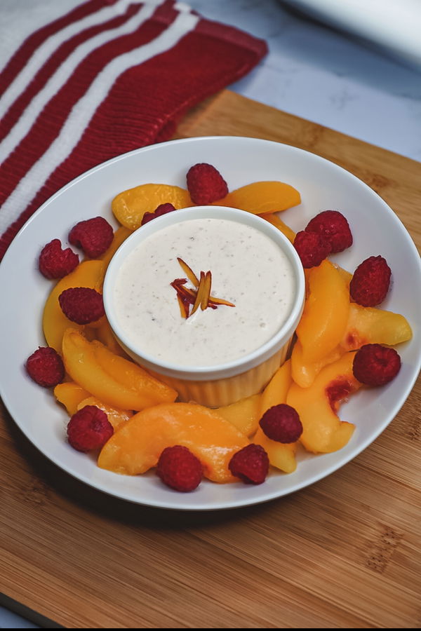 Peaches & Cream Fruit Dip