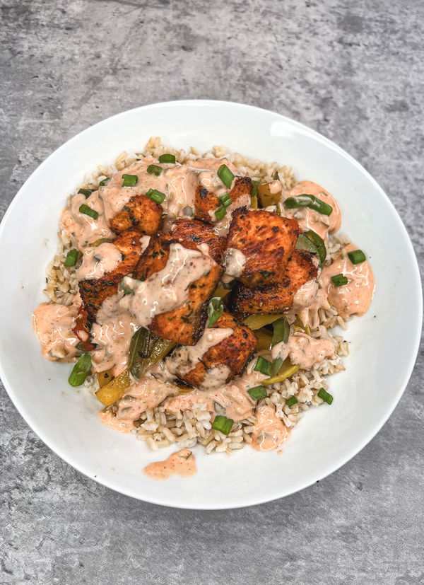 Cajun Salmon Bowl
