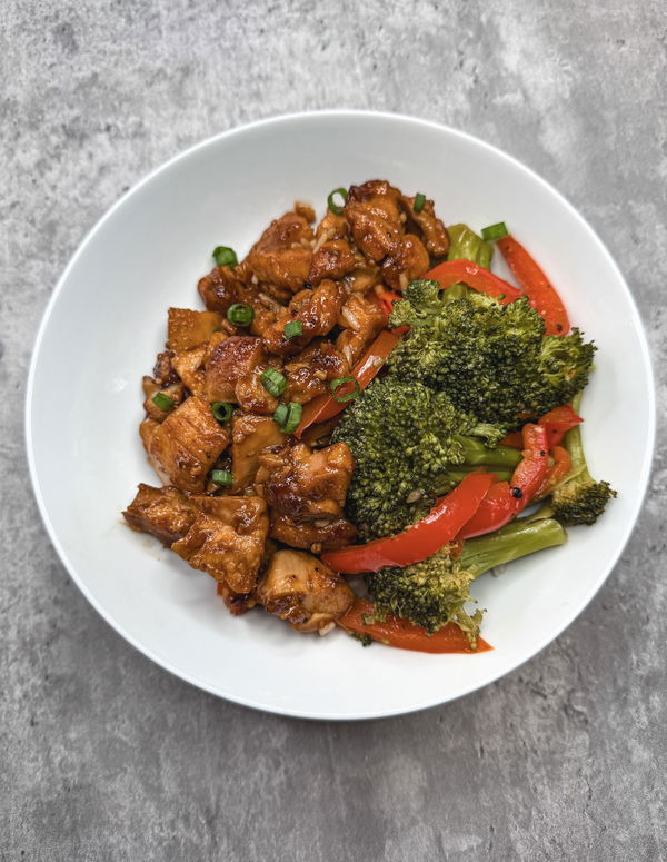 Lite Bourbon Chicken Bowl