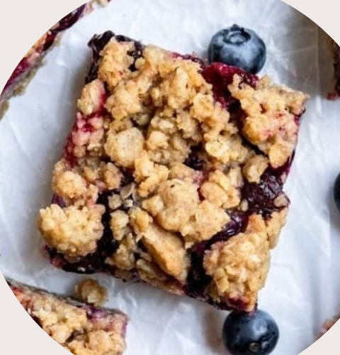 Mixed Berry Oatmeal Bars
