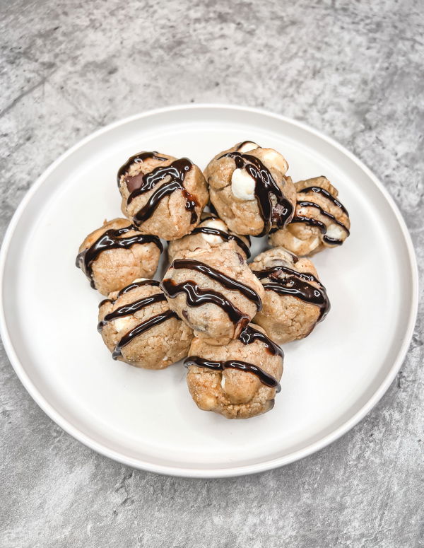 S’mores Cookie Dough Bites