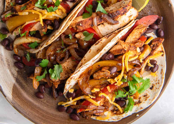 One Pan Chicken Fajitas