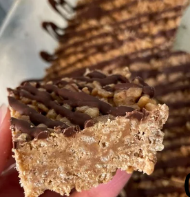 Chocolate Peanut Butter Protein Bars