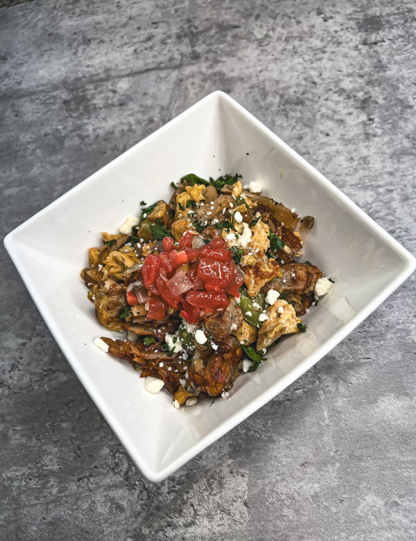 Healthy Hashbrowns Scramble