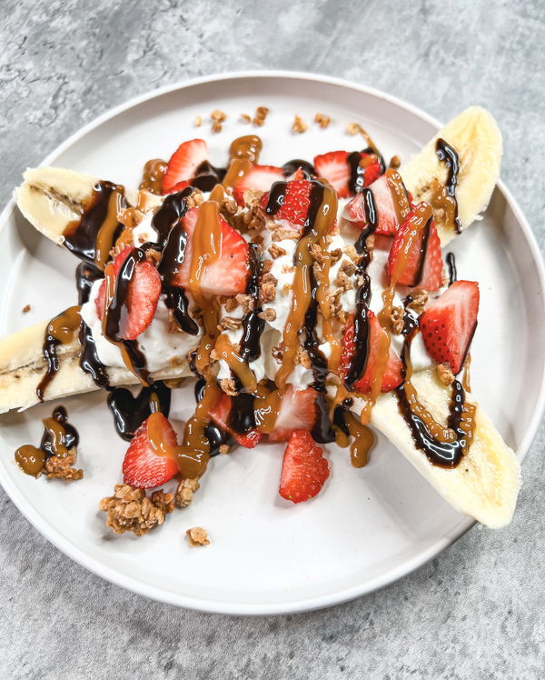 Banana Split Sundae