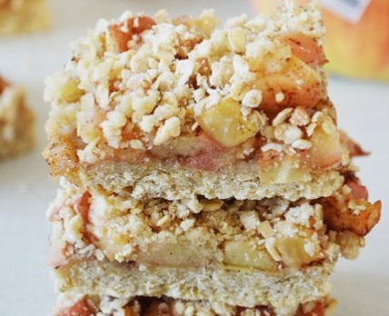 Apple Crisp Breakfast Bars