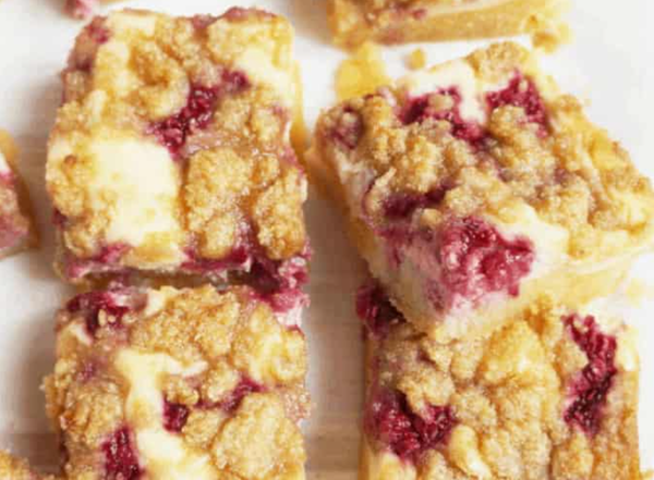 Raspberry Cheesecake Bars
