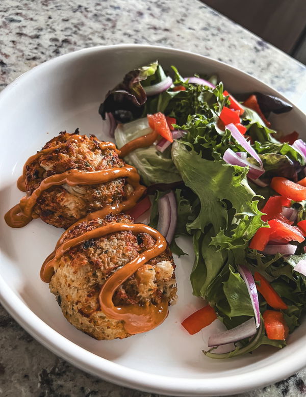 Air Fried Crab Cakes