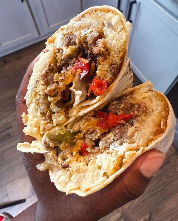 Breakfast Bake Burrito Meal Prep