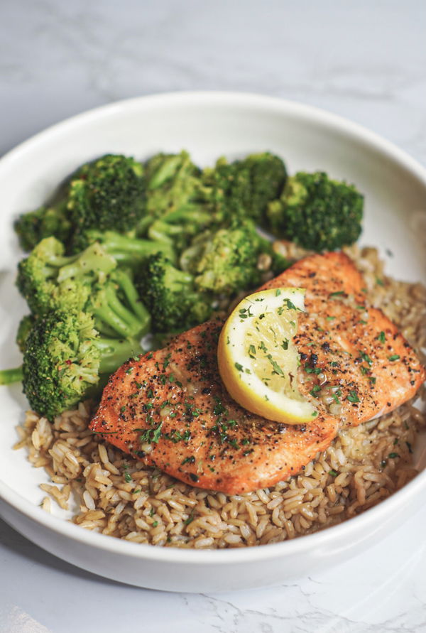 Lemon Garlic Butter Salmon