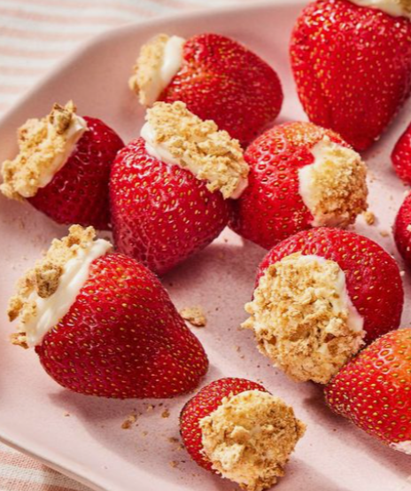 Cheesecake Stuffed Strawberries