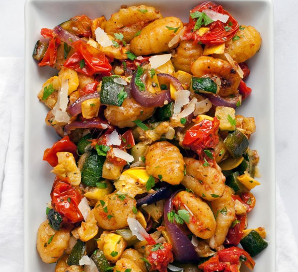 Sheet Pan Gnocchi and Vegetables