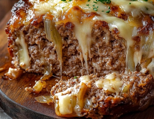 French Onion Meatloaf