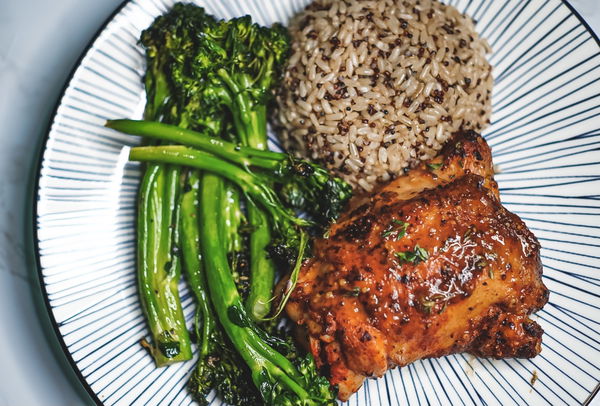 Honey Mustard Chicken Thighs