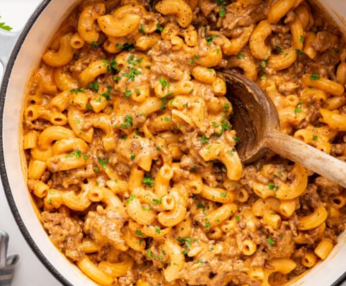Healthier Hamburger Helper