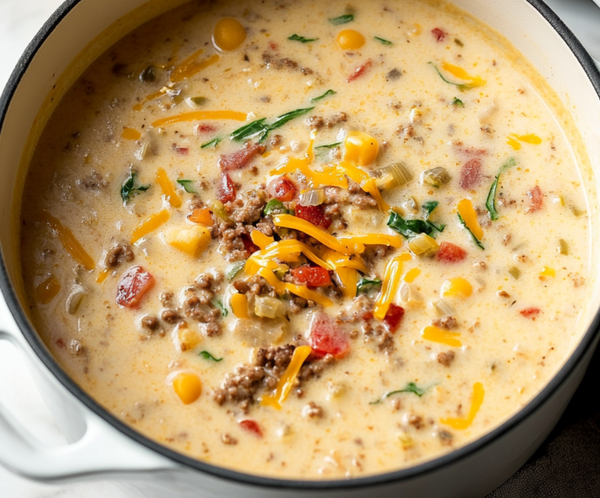 Cheeseburger Soup