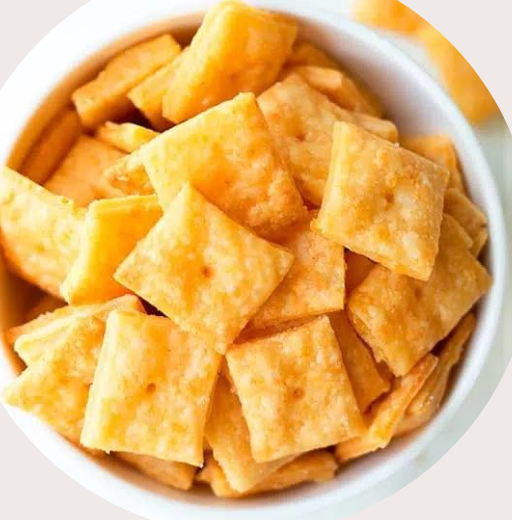 Homemade Cheezits