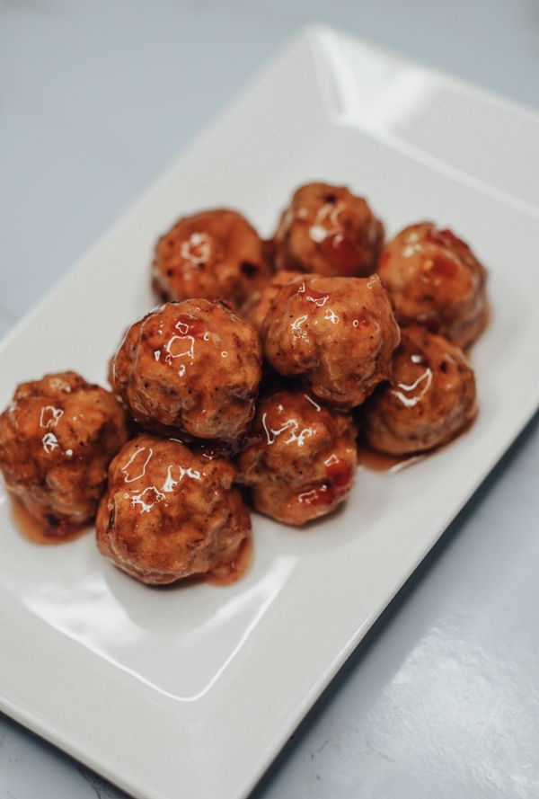 Sweet Chili Chicken Meatballs
