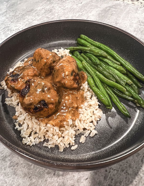Swedish Chicken Meatballs