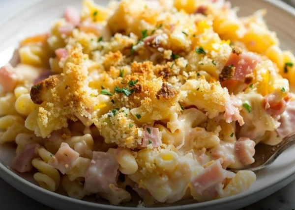 Ham and Noodle Casserole