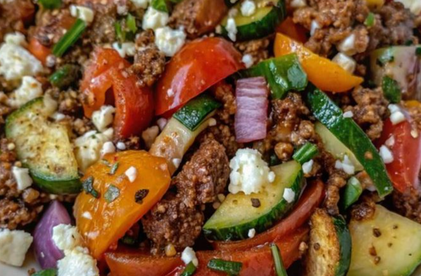 Mediterranean Beef Stir Fry
