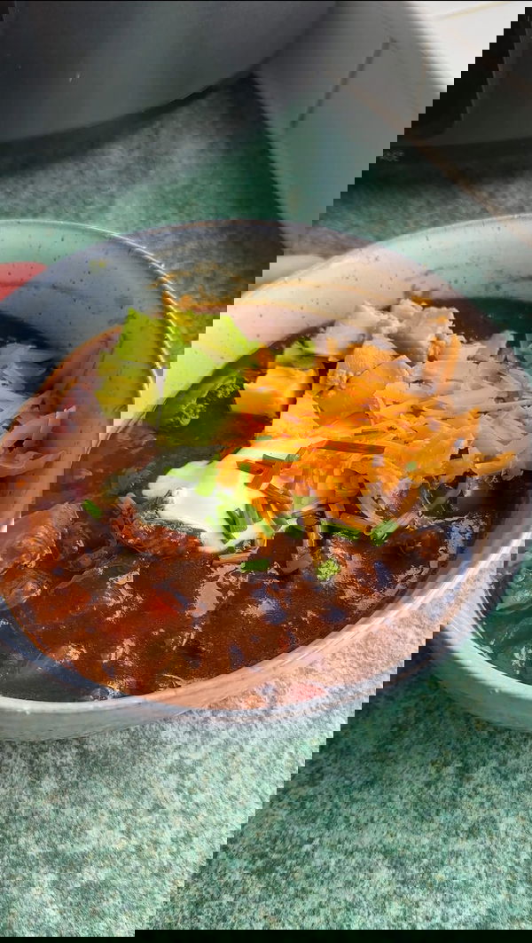 Slow Cooker Chilli Beef Soup