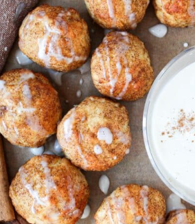 Air Fryer Cinnamon Donuts